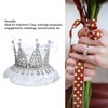 Crown Ring Box Luxurious Romantic Engagement Ring Box Portable Compact