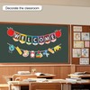 Quixorblex Welcome Back to School Banner Set Classroom Decor First