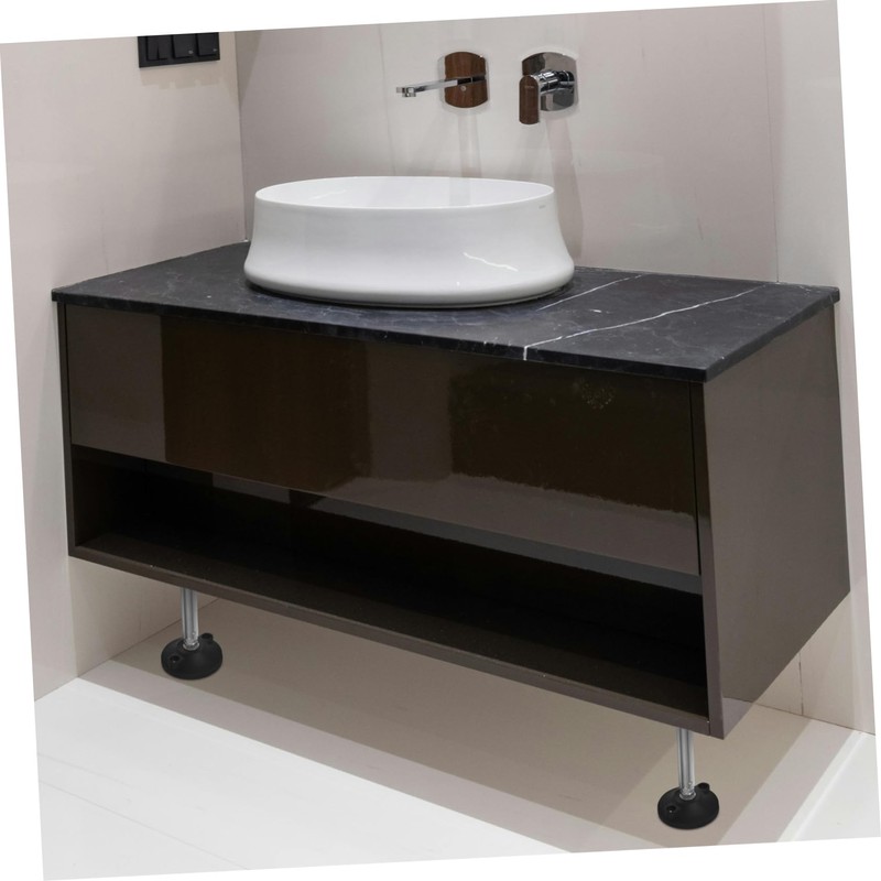 Operitacx Adjustable Undermount Sink Holder Made of Steel, Sturdy Kitchen