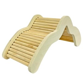 Exotic Nutrition Wave Bridge - Fun & Unique Cage Accessory for Dwarf Hamsters, Golden Hamsters, Degus, Gerbils and Other Small Animals.