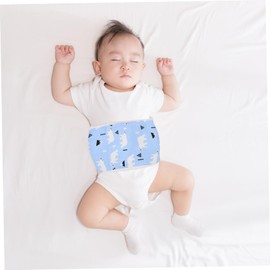 VICASKY 2pcs Cotton Belly Band Soft Breathable Newborn Wrap for Comfortable Support Suitable for Prevents Kicking for Autumn Use