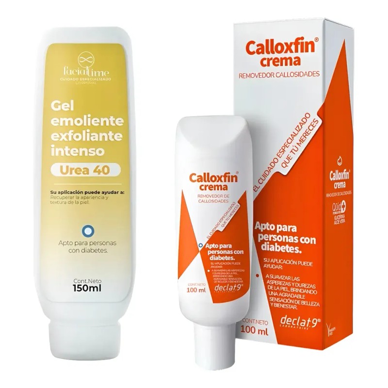 Urea 40 Con Vitamina E + Calloxfin Crema Callos Callosidad