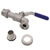 VARIOSAN Ball Outlet Valve 11329 1/2 Inch Stainless Steel Lockable