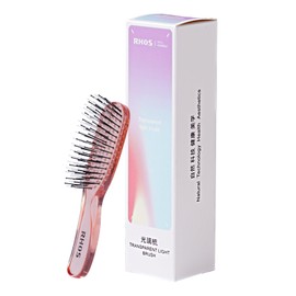 RHOS Hair Brush, Scalp Brush, Scalp Care, Wet & Dry Use, Prevents Hair Loss, Tangle-Free, Beautiful, Anti-Static, Scalp Brush, Smooth
