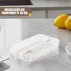 EL ORDEN DE LAS COSAS Servilletero Rectangular de Acrílico Transparente
