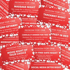 RED OCEAN Novelty Gift For Husband, Coupon Book Gift For Couples, Birthday Christmas Gifts For Husband, Valentines Anniversary For Him, Fun Gift For Couples, Husband Giftse