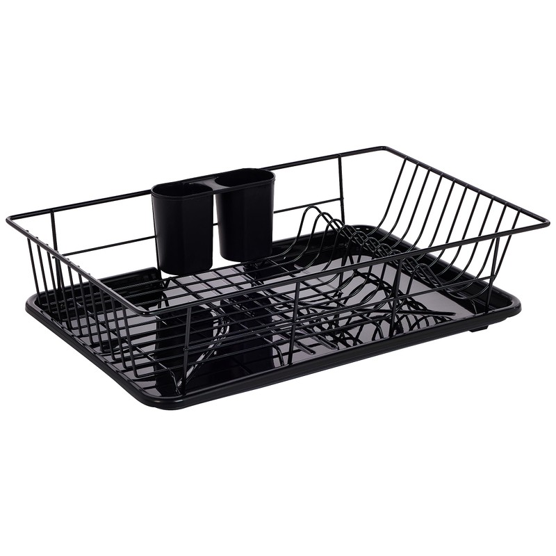 Sweet Home Collection Metal, Plasic ,Dish Drainer Drain Board and