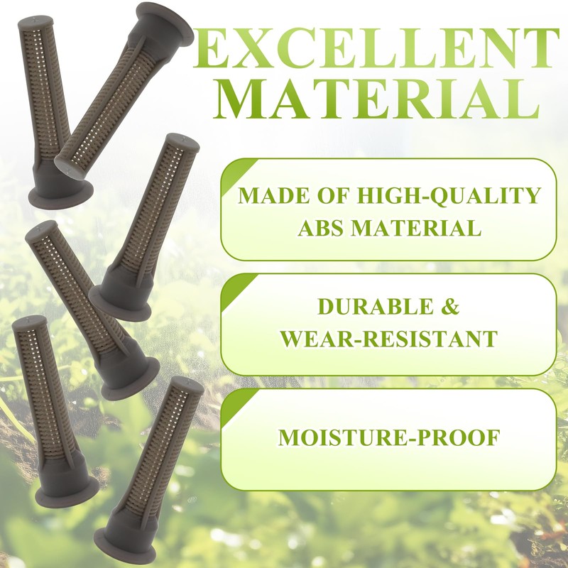 Niuohoy 30 Pack Spray Sprinkler Nozzle Filters Variable Arc Nozzle