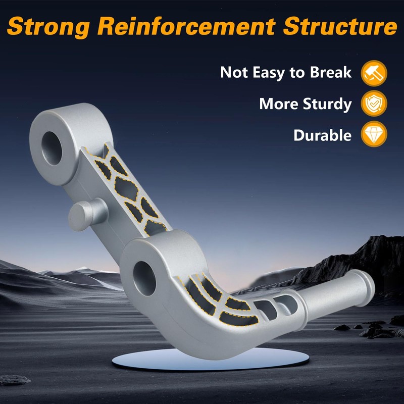 FUSCH Enhanced Rear Left Exhaust Bracket, Tailpipe Hanger, Driver Side