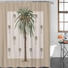 ZOE GARDEN Shower Curtain Set with Hook 72" x 72",