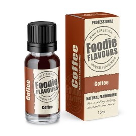 Foodie Flavours Coffee Natural Flavouring, High Strength - 15ml