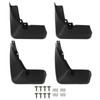 ECCPP Rearand Front Mudguard Mud Flaps Splash Guard 4pcs for