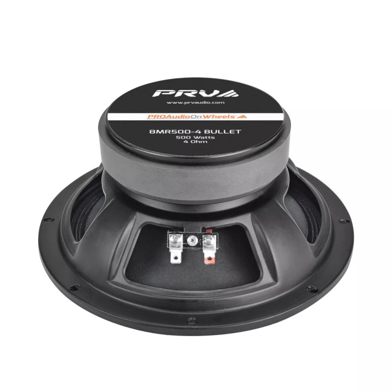 PRV Audio 2x PRV Audio 8MR500-4 BULLET Car Audio 8"