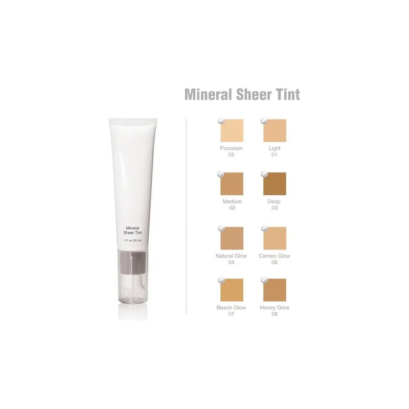 Mineral Sheer Tint Foundation Spf 20, Nueva Crema Hidratante