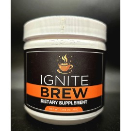 Ignite Brew Dietary Supplement Energy Drink.  Pre workout