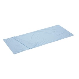 LOGOS 72600325 Anti-bacterial Deodorizing Silky Inner Shraf, Blue, (Approx.) Width 33.1 x Depth 82.7 inches (84 x 210 cm)