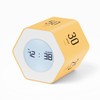 Mooas Multi Hexagon Clock Timer Ver2, Timer for Study, 12/24