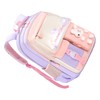Kids Backpack Soft Comfortable Multi Layer Large Capacity Oxford Fabric