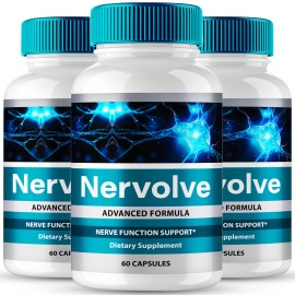 Ideal Performance (3 Pack) Nervolve Nerve Health Capsules, Advanced Nerve Function Support Formula