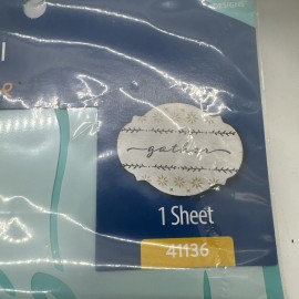 hello Hobby Reusable Stencil, 3 designs for craft projects, positive vibes