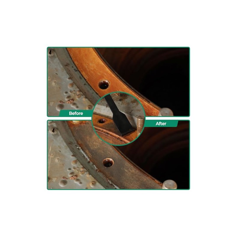 2PCS Carbide Scraper Set(1-1/4 inch & 5/8 inch),Super Gasket Scraper