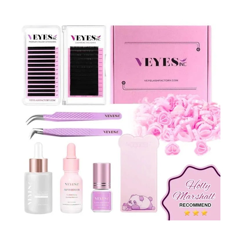 VEYES LC Glam Box Professional Lash Kit Handmade Reusable Eyelash