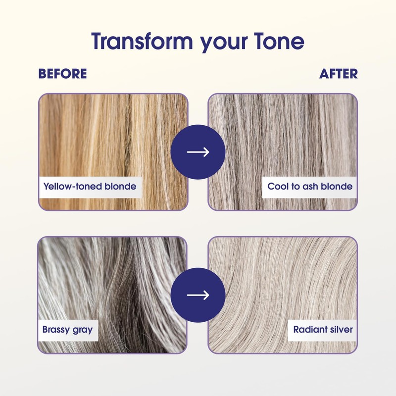 One 'n Only Shiny Silver Purple Shampoo - Argan Oil