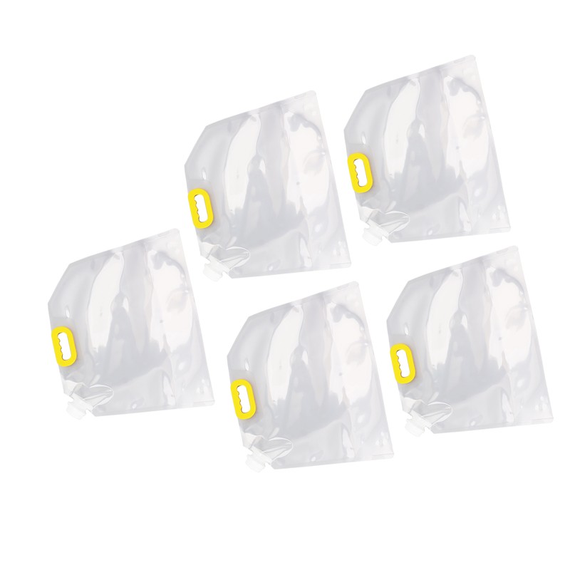 5Pcs Grain Sealed Storage Bag Reusable Transparent Grain Storage Bag