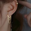 Liaya Dangle Hoop Earrings for Women Teen Girls, Spike Star