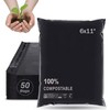 JENCENBIO Compostable Mailers Bags 6x11inch with Self-sealing Strip Eco Friendly