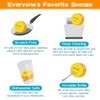 Hometimestore Washing Up Sponge, All-Purpose Sponge, Scouring Pad for Scratch-Free