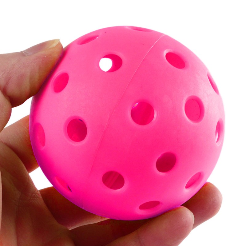 12PCS 74mm 40 Holes Pickleballs PE Plastic High Elasticity Pickleball
