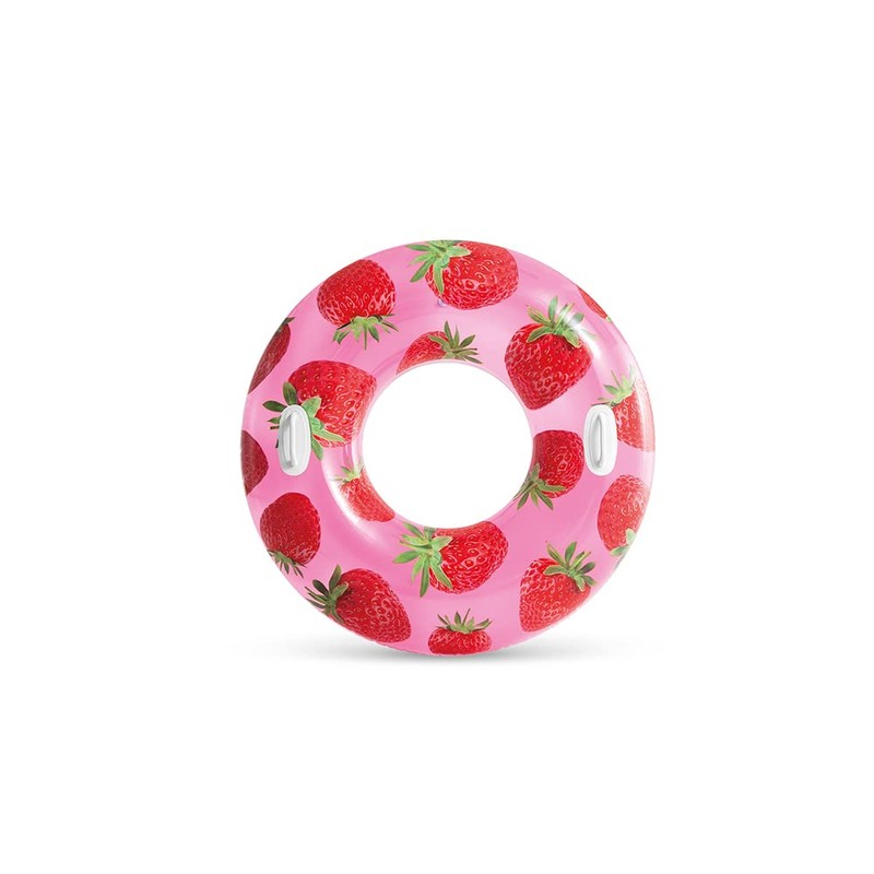 Intex Tropical Fruit Tubes Strawberry, Pineapple and Watermelon Pattern Assortment,