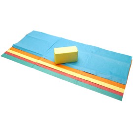 Recycled Tissue Paper Christmas Birthday Wrapping Paper Assorted Colours - 50 x 70cm - Pack 10