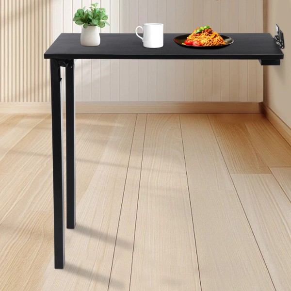 Unbranded Wall Mounted Floating Folding Table Laptop Desk Home Office