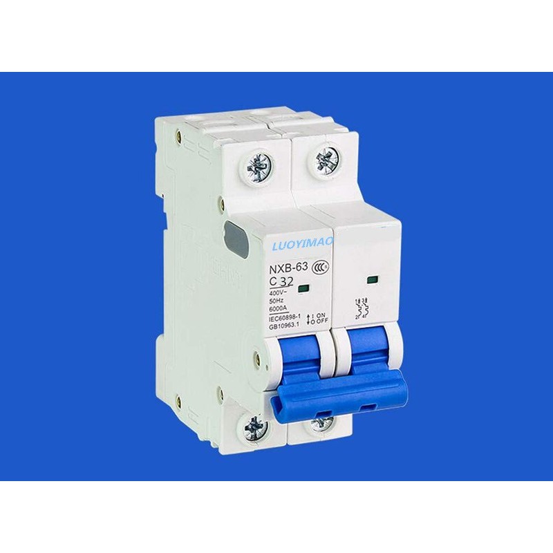 LYM 2Poles 32A 400V Low-Voltage Miniature Circuit Breaker Din Rail