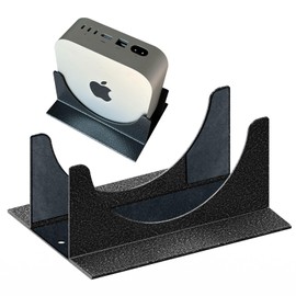Mac Mini Stand Vertical Laptop Holder Desk Mount - Fit for Mac Mini M4 | Integrated molding, Metallic Paint