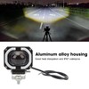 10 to 60V LED Spotlight 2000LM IP67 Waterproof Two Color