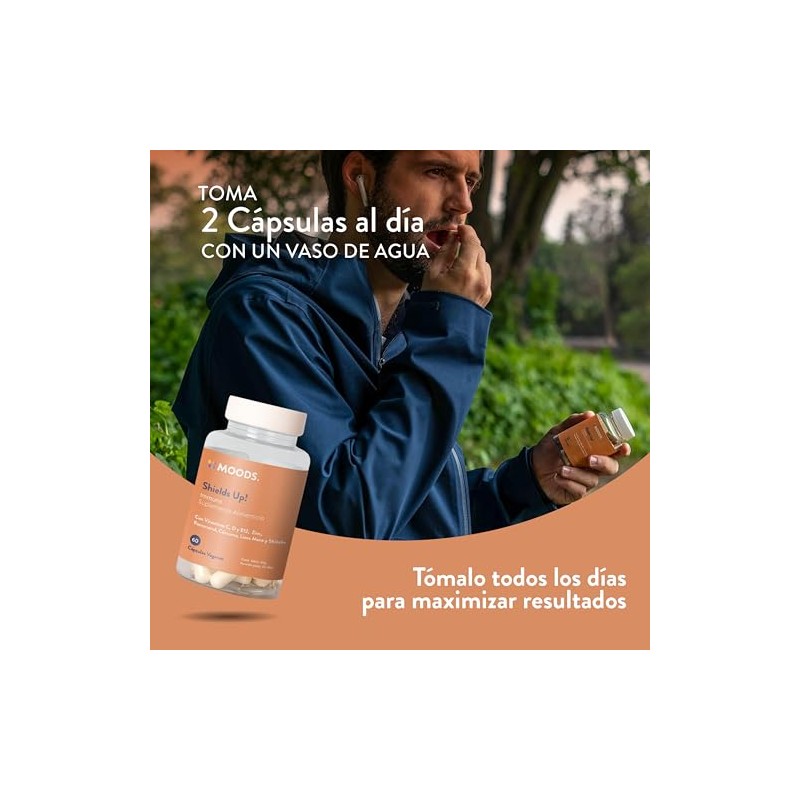Suplemento con Vitamina C, Zinc y Vitamina D3 para Sistema
