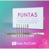 NAIL FACTORY - KIT PUNTAS MANICURE RUSO PARA PULIDORA, TALADRO,