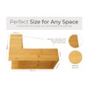 Hapii Floating Sturdy Unique Corner Wall Shelf - Space-Saving, Eco-Friendly