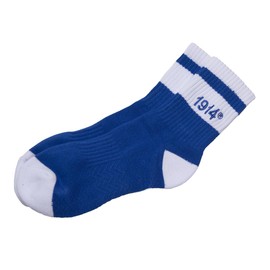 Phi Beta Sigma Classic Durable Ankle Socks Blue/White