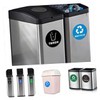 EXCEART Recycling Bin Stickers 12pcs Garbage Sorting Stickers Label Stickers