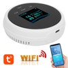 WiFi Combustible Gas Alarm Methane Natural Gas Leakage Detector Sound