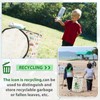 Jingmore 30 Gallon Collapsible Pop up Trash Can with Zippered