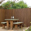 Backyard X-Scapes Natural Willow Decorative Fencing Rolled Fence Panel 6