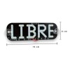 Letrero Led Taxi Libre Con Chupones Varios Colores