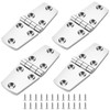 316 Stainless Steel Boat Hatch Hinges,4 inch x 1-1/2 inch