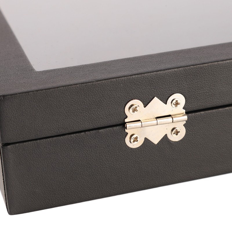Ring Display Case Organizer with Transparent Lid 100 Slot Jewelry