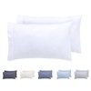 Todocama 2 Pack Microfiber Extra Soft Hypoallergenic Pillow Cases Set